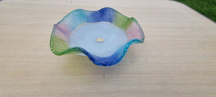 Vintage Murano decorative plate