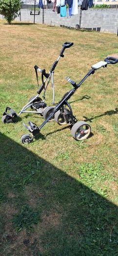 Mocad & Powcaddy electric golf trolleys