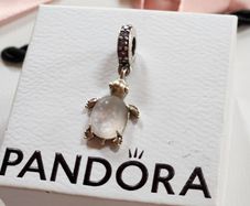 Pandora pink turtle charm (70eur in store)