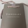 New Stunning Tipperary Crystal Soleil Hoop & Drop Chain Gold Earrings Image 6