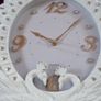 Beautiful Big, Oval Peacock Clock, pwo Image 6