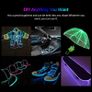 EL Wire 8mm Sewing Edge Neon car Lights Dance Party Car Decor Light Flexible EL Wire lamps Rope Tube LED Strip With DC12V Drive Image 4