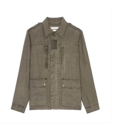 Zadig and Voltaire Ladies Linen Jacket XS