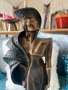 Vintage Art Table Lamp