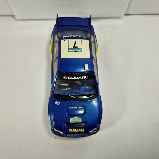 Scalextric Subaru Slot Car ( rally WRC )