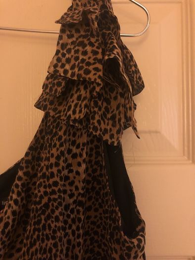 Leopard print dress