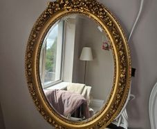 Antique / vintage Gold Mirror