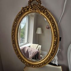Antique / vintage Gold Mirror