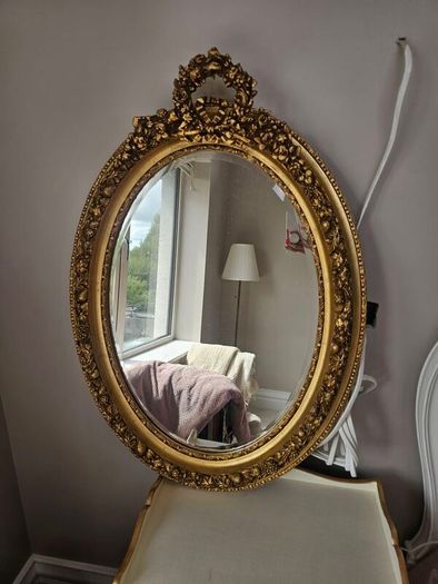 Antique / vintage Gold Mirror