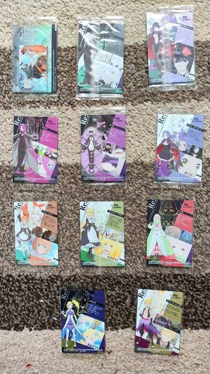 Re:Zero - Life in a Different World From Zero Anime Cards Manga Japan Original Bandai