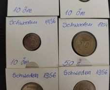 Swedish silver coins