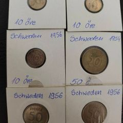 Swedish silver coins