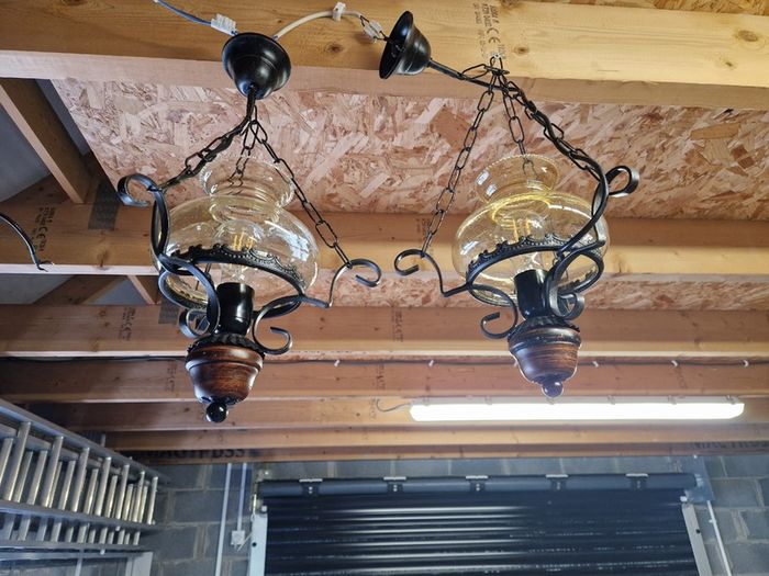 Vintage French chandeliers 1960/70s