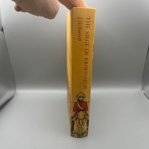 J.G. Farrell The Siege of Krishnapur India Battle Illustrated Folio Society VGC