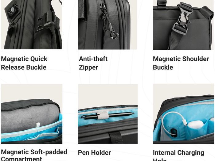 MagGo Sling 2.0 : Quick-Access, Ultra-Tough, Anti-Theft - Boxed as New