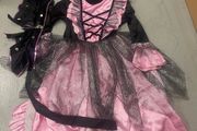 girls dress set pirate hat and belt