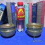 2 vintage brass planters Image 2