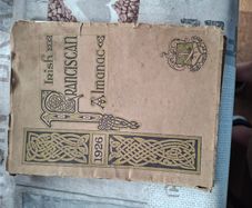 Irish Franciscan Almanac for the year 1926 book. lots of advertisements, Postage Available or Collection