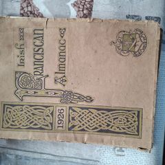 Irish Franciscan Almanac for the year 1926 book. lots of advertisements, Postage Available or Collection