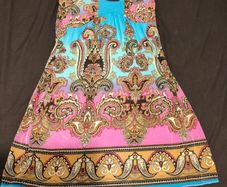 beautiful halter neck summer dress