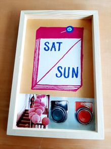 Decoupage: Weekend is on!