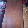 Hall Table Mahogany with carved edge/legs Image 2