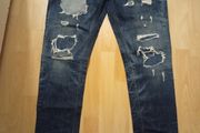 Pull &amp; Bear Distressed Jeans ((W-30 / L-32))