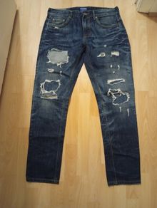 Pull & Bear Distressed Jeans ((W-30 / L-32))