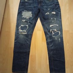 Pull & Bear Distressed Jeans ((W-30 / L-32))