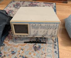 vintage CRT oscilloscopes