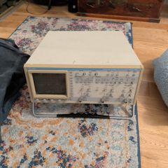 vintage CRT oscilloscopes
