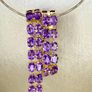 Amethyst Double Row Bracelet Image 8