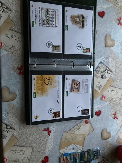 First Day Cover Album Collection 43x - 1984 - 2022