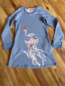 Oilily sweat dress age 10 like new!