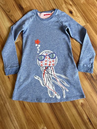 Oilily sweat dress age 10 like new!