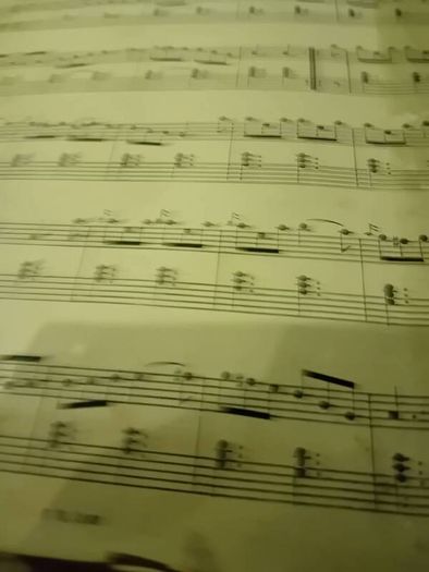 vintage sheet music