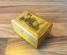 Mauchline Ware Stobo Castle Souvenir Box