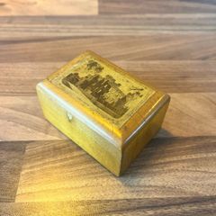 Mauchline Ware Stobo Castle Souvenir Box