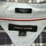 Mens Tommy Hilfiger Long-sleeve Shirt in a Navy and Blue Check Pattern Image 2