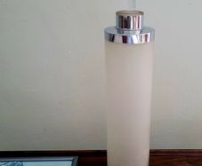 Art deco skyscraper cocktail shaker