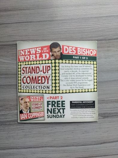 Des Bishop - News Of The World 2006 - Stand Up Comedy Collection Dvd