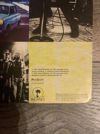 U2  - Achtung Baby Original 1991 First Press 12 inch Vinyl Album