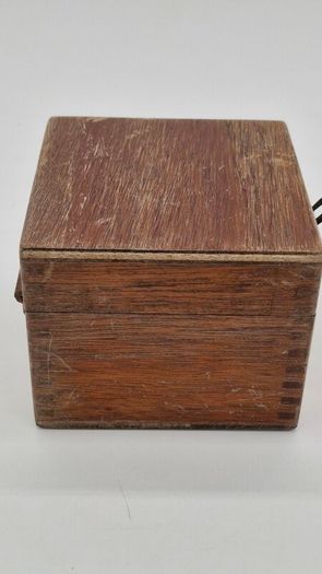 wooden victorian box