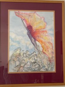Original Painting Irish Artist Trish Banks