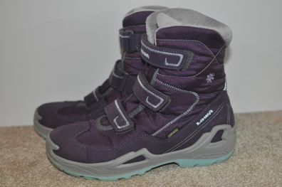 LOWA warm lined waterproof GORETEX girls winter boots shoes size EUR 39, UK 5.5