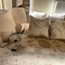 2 x lamps and 7 cushions Image 3