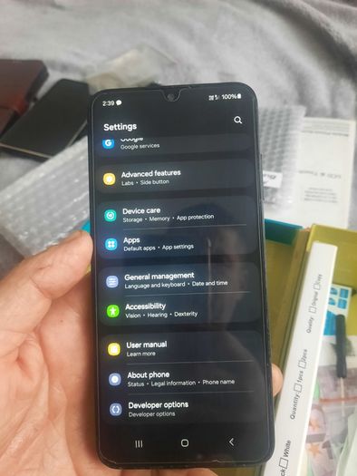 Samsung A05 Android 14