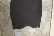Grey Mini Skirt Size 12