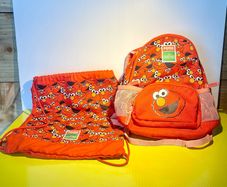 sesame street elmo backpack & gym sack puma 2015
