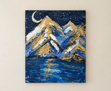 Handmade texture painting